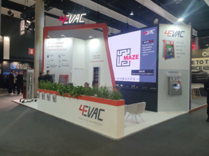 4EVAC stand at ISE | Barcelona | world tech show for the systems integration and audiovisual industry