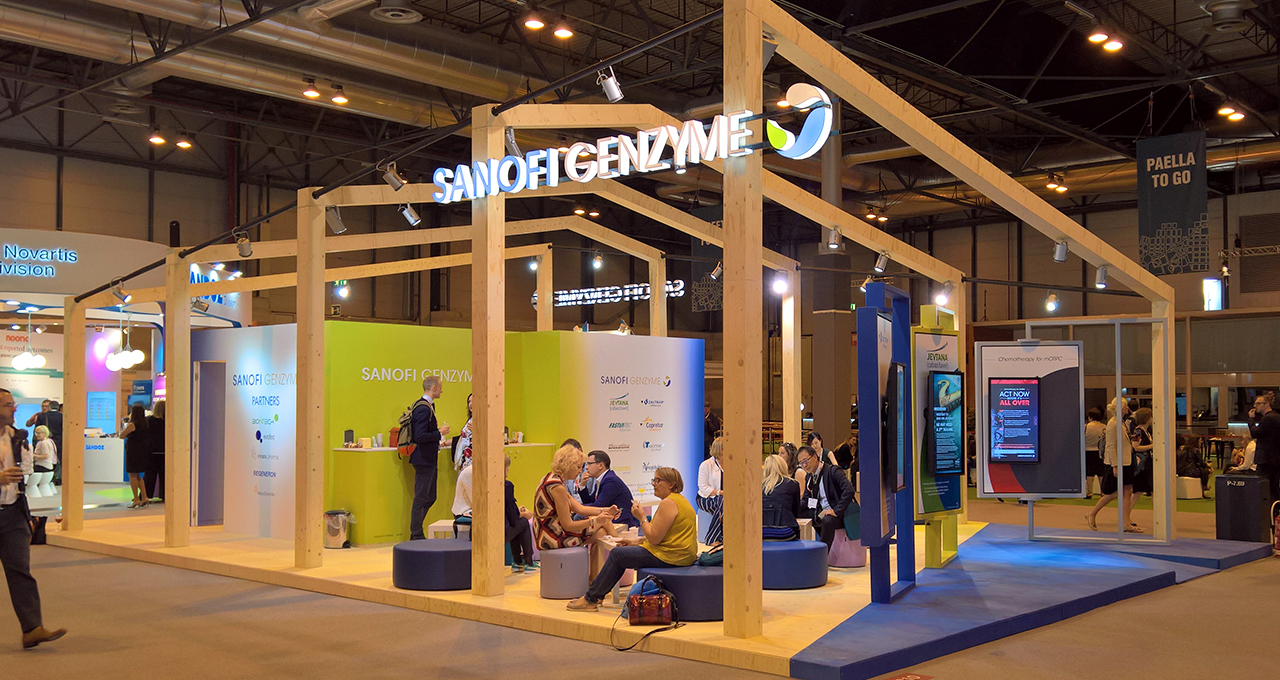 stand SANOFI GENZYME at ESMO Madrid