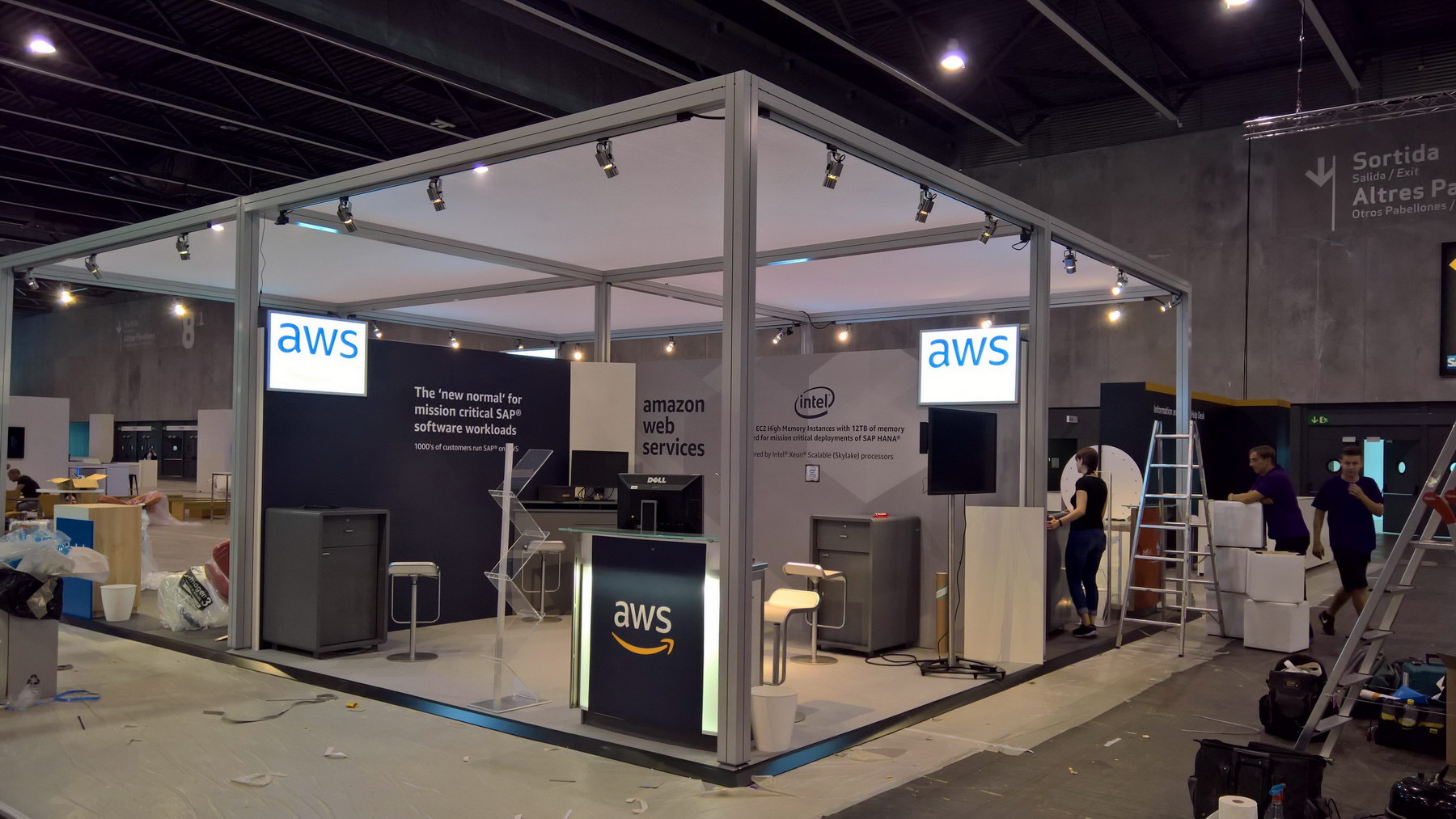 stand AMAZON WEB SERVICES DOCKERCON