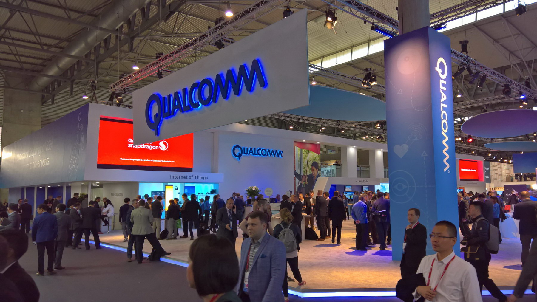 stand Qualcomm MWC_2017 Barcelona