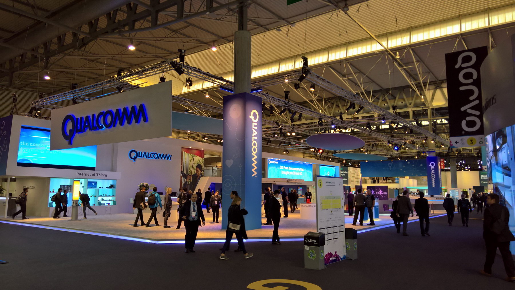 stand Qualcomm MWC_2017 Barcelona