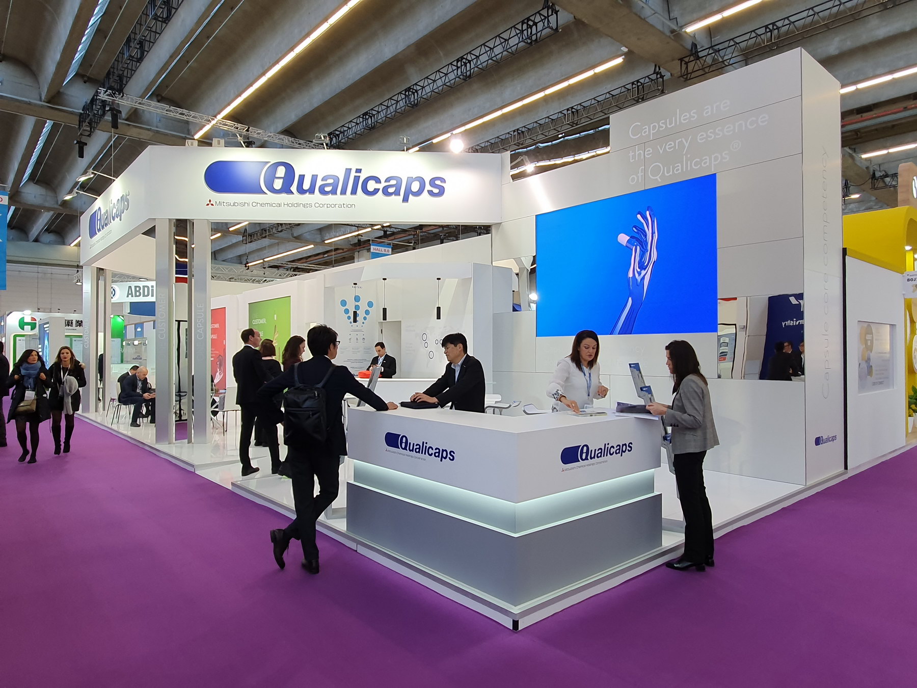 Stand Qualicaps CPHI_2019 Frankfurt