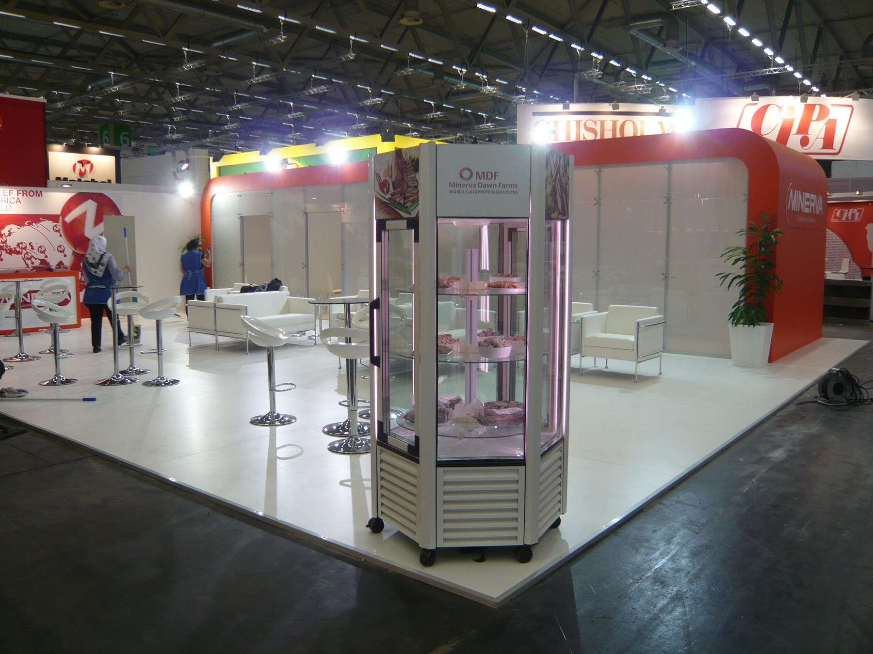 stand MINERVA en ANUGA Paris