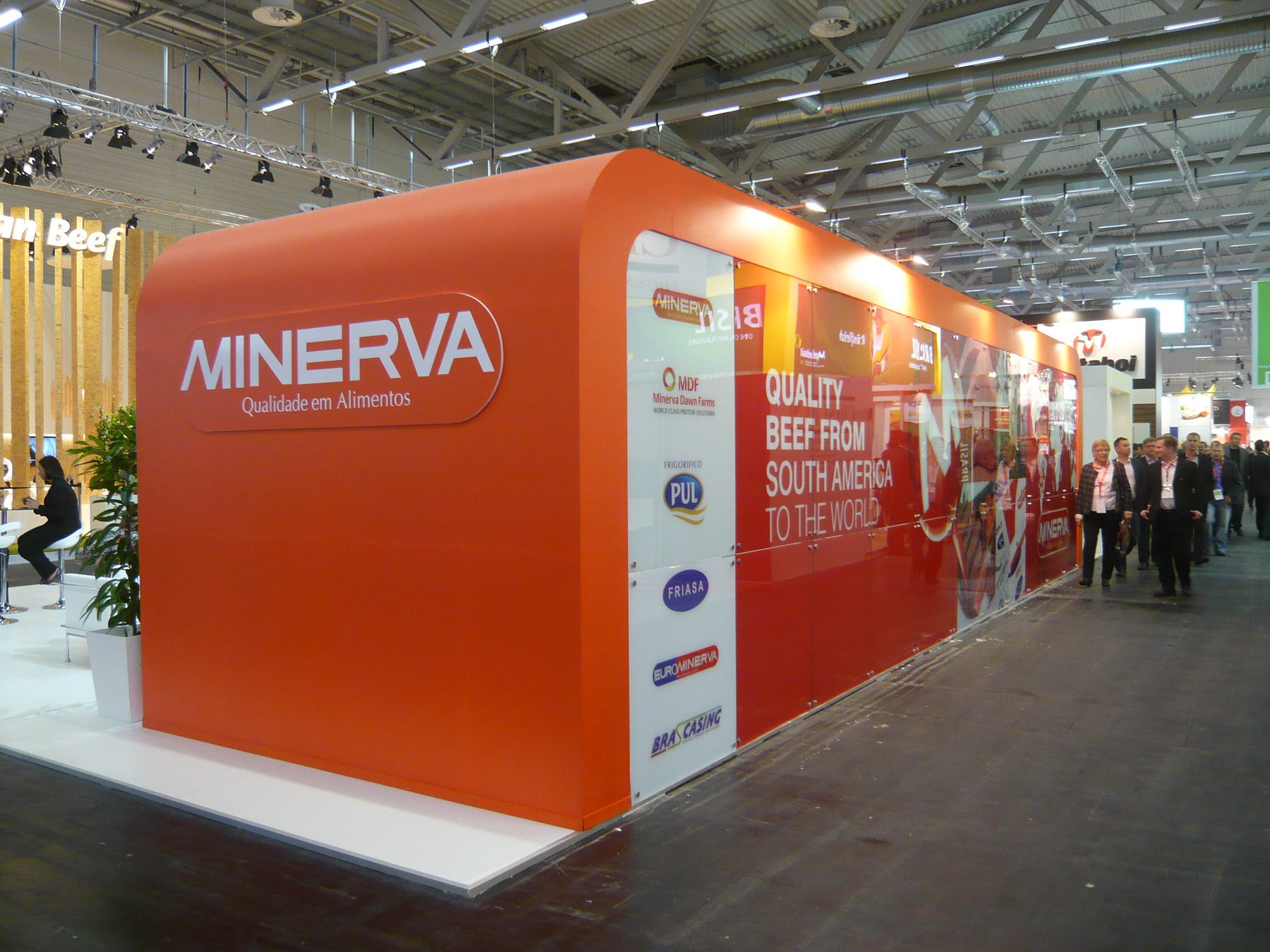 stand MINERVA en ANUGA Paris