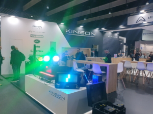 🥇 Custom exhibition stand for CISCO-WEBEX-at-ISE-2024, produced by ProjeKta stand builders with innovative branding and structure.