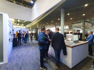 🥇 Custom exhibition stand for CISCO-WEBEX-at-ISE-Barcelona, produced by ProjeKta stand builders with innovative branding and structure.