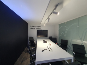 🥇 Custom exhibition stand for CISCO-WEBEX-at-ISE-Barcelona, produced by ProjeKta stand builders with innovative branding and structure.