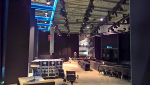 🥇 Custom exhibition stand for Microsoft_at_Mobile_World_Congress, produced by ProjeKta stand builders with innovative branding and structure.