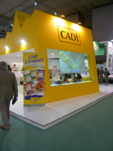 STAND-barcelona-CADI-ALIMENTARIA Stand en Barcelona para Cadi en la feria Alimentaria